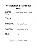 Comunicación Política y Media Training