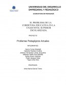 EL PROBLEMA DE LA COBERTURA EDUCATIVA EN LA UNAM NIVEL SUPERIOR ESCOLARIZADA