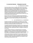 EL VALOR DE EDUCAR. – FERNANDO SAVATER