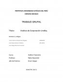 MONOGRAFIA: CORPORACION LINDLEY