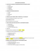 Cuestionario de sociologia