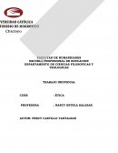 DEPARTAMENTO DE CIENCIAS FILOSOFICAS Y TEOLOGICAS ETICA