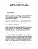 Psicología del lenguaje: Tarea de verificación de enunciados lingüísticos.