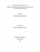 ENSAYO DE CIENCIAS POLÍTICAS “HABLAR DE CRECIMIENTO ECONÓMICO NO ES HABLAR DE PROSPERIDAD PARA TODOS”