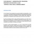 Propuesta de Solución al Caso: Empresa Bikor