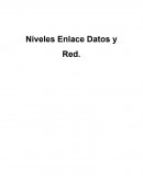 Niveles Enlace Datos y Red
