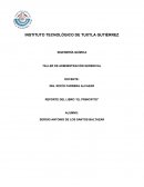 REPORTE DEL LIBRO “EL PRINCIPITO”