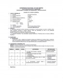 SILABO DE: FILOSOFIA GENERAL