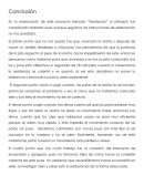 Conclusión de elaboración de proyecto “hexápodo”