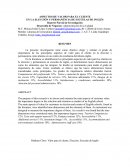 ASPECTOS DE VALOR PARA EL CLIENTE EN LA ELECCIÓN Y PERMANENCIA DE ESCUELAS DE INGLÉS