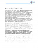 Ensayo del reglamento de los estudiaste