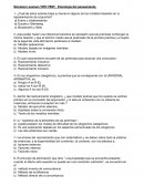 Simulacro examen TIPO TEST. Psicología del pensamiento.