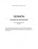 SERMÓN CUALIDADES DEL LÍDER CRISTIANO