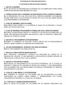 CUESTIONARIO DE CONCURSOS MERCANTILES 6° CUATRIMESTRE DERECHO SISTEMA DOMINICAL