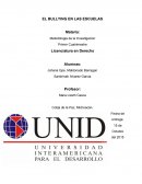 EL BULLYING EN LAS ESCUELAS.