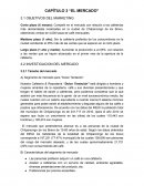 CAPÍTULO 3 “EL MERCADO” 3.1 OBJETIVOS DEL MARKETING