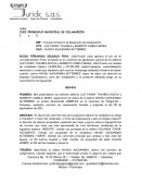 DEMANDA ORDINARIA CIVIL RESOLUCION DE COMPRAVENTA