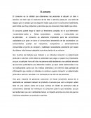 Reseña acerca del consumo