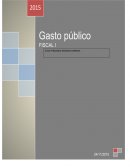 GASTO PÚBLICO. CLASIFICACIÓN