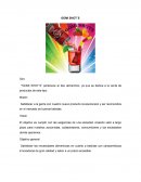 Gomi shot's nuevo producto revolucionario y ser reconocidos en el mercado de buenas bebidas.