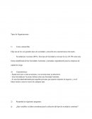 Tipos de organizaciones