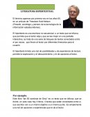 LITERATURA HIPERTEXTUAL