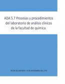 Procesos y procedimientos de gestión de muestras