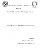 El toque femenino en la Revolución mexicana