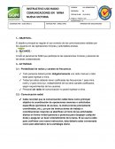Regular el uso correcto de las comunicaciones radiales por los usuarios en las operaciones mineras y actividades anexas