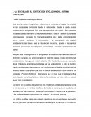 LA ESCUELA EN EL CONTEXTO DE EVOLUCIÓN DEL SISTEMA CAPITALISTA