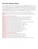 Ejercicios Química: Redox