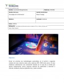 Tecnologías de información para los negocios Actividad: Evidencia
