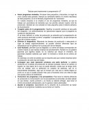 Tácticas para implementar la programación JIT