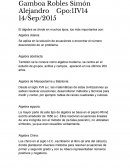 Algebra en la historia