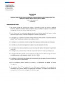 Observaciones: informe de RSD 4600