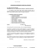 COTIZACION DE EXPEDIENTE TECNICO DE LOTIZACIÓN