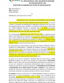 Audiencia de admisión pruebas laborales