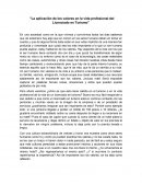 Valores en el Turismo "La aplicación de los valores en la vida profesional del Licenciado en Turismo"