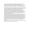 Cambio de Administración Entre los dos ultimos Siglos