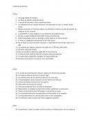 Listado de problematicas