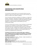 La Universidad Juan Agustín Maza es una comunidad académica que busca influenciar al resto de los actores locales en todos los niveles nacionales y así apunta a un espacio nuevo