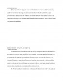 Este proyecto de investigación tiene como finalidad conocer acerca de la desnutrición,