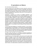 Apuntes de : El periodismo en México