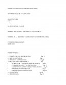 Informe final de investigacio. Arquitectura