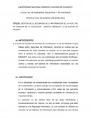 GESTIÓN DE LA SEGURIDAD DE LA INFORMACIÓN DE LA FACULTAD DE CIENCIAS DE LA EDUCACIÓN