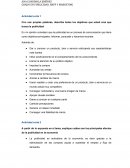 Actividad corta Grado en publicidad, RRPP y marketing