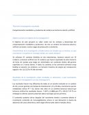 Informe de investigación cuantitativa.