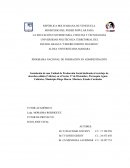 Instalación de una Unidad de Producción Social dedicada al reciclaje de desechos sólidos