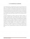 La universidad que queremos