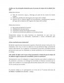 Principales obstáculos para el proceso de mejora de la calidad.